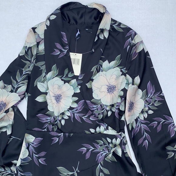 GUESS BY MARCIANO Floral Silky Party Dress - Picture 6 of 8